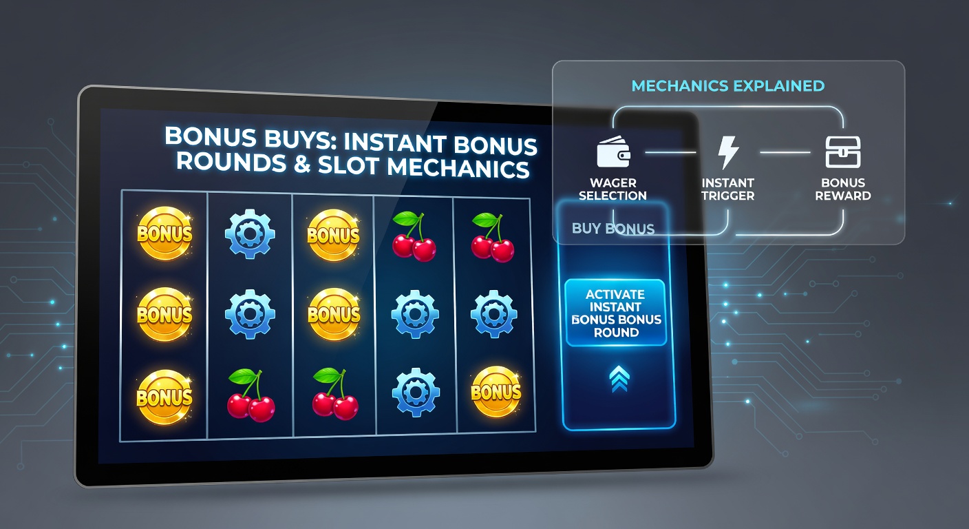 Voorbeeld van bonus buy menu in een populaire gokkast, met prijsopties en uitbetalingspotentieel