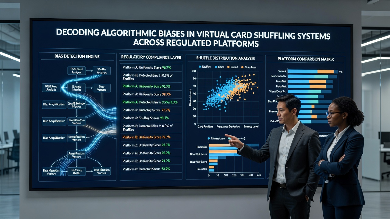 Statistische analyse van kaartverdelingen in virtuele systemen