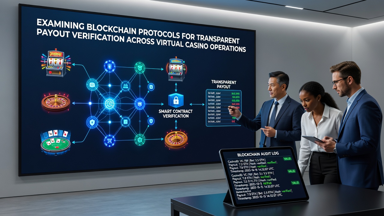 Transactieverificatie en slimme contracten binnen virtuele casino-systemen
