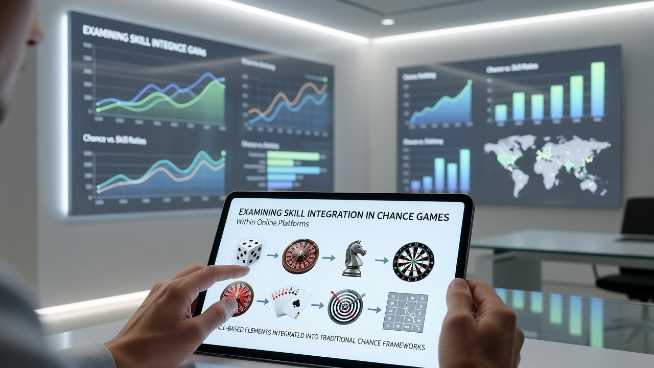 Schermafbeelding van een online platform waar vaardigheidsmechanismen zichtbaar zijn in een kansspelinterface