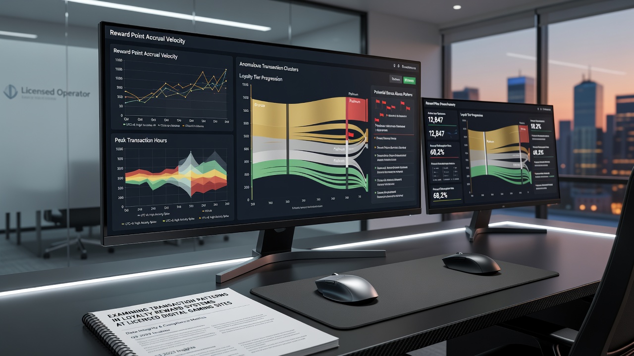 Technologische analyse van transactiepatronen in gokloyaliteitssystemen