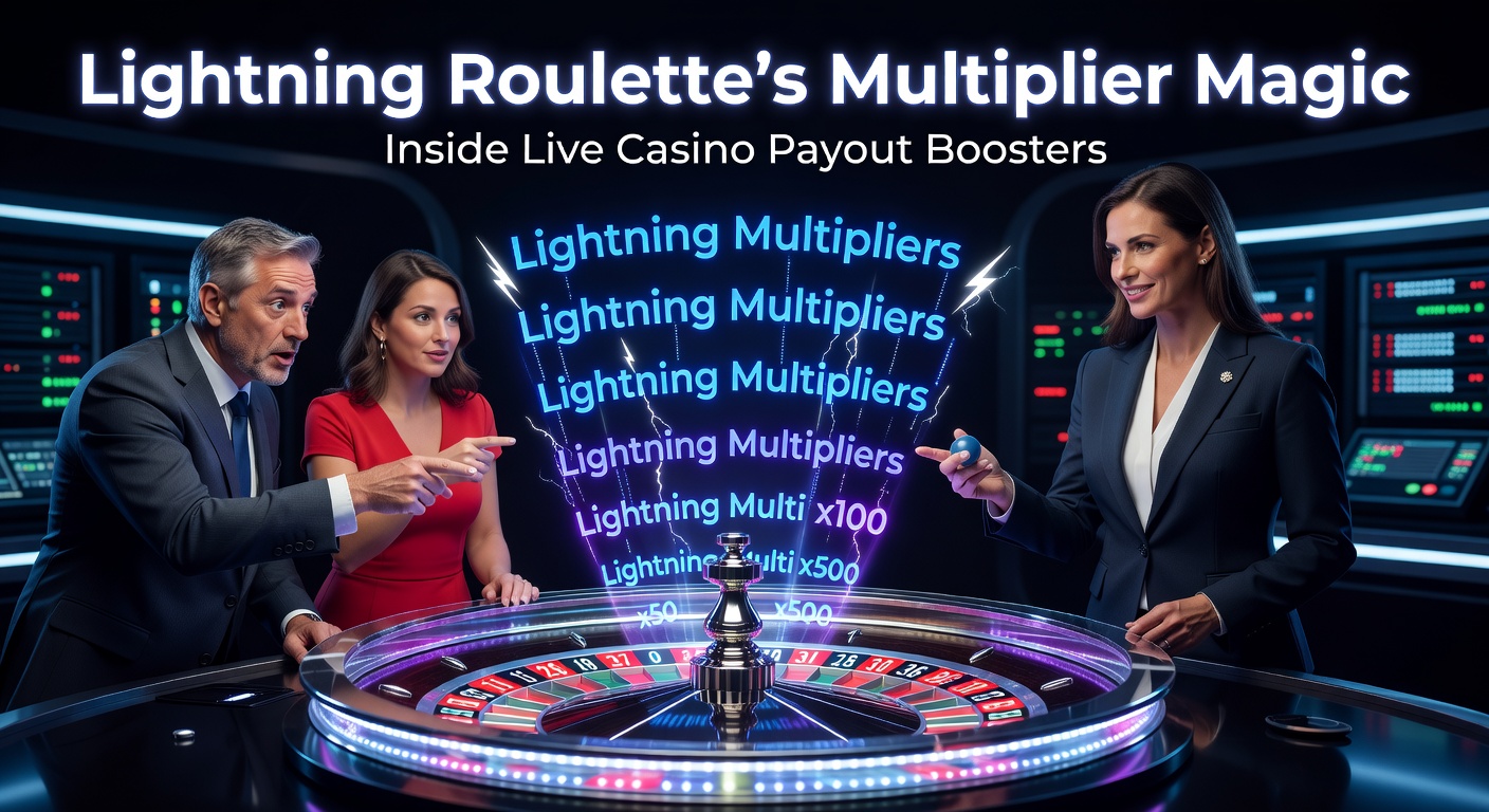 Live Lightning Roulette tafel met bliksemschichten en multipliers in actie tijdens een spannende draai