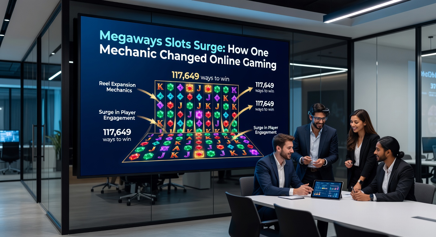 Schermafbeelding van een Megaways slot in actie met vallende symbolen en exploderende winlijnen tijdens een bonusronde