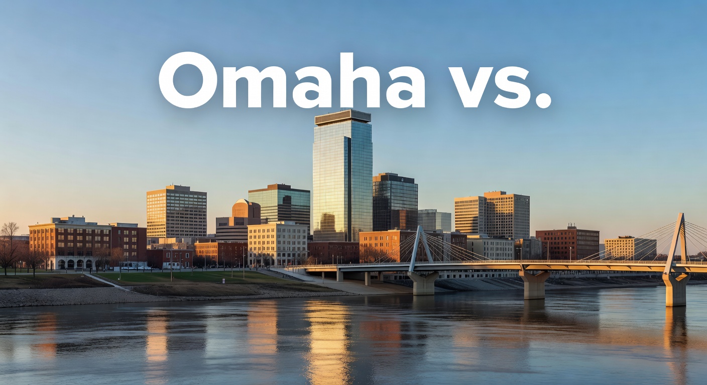 Kaarten en chips op een pokertafel met Omaha en Texas Hold'em layout naast elkaar, symboliserend de vergelijking tussen de twee varianten